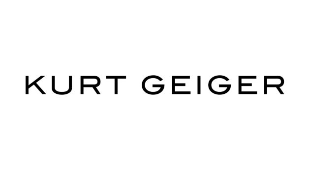 Stylish Kurt Geiger footwear displayed at Victoria Leeds shopping centre.
