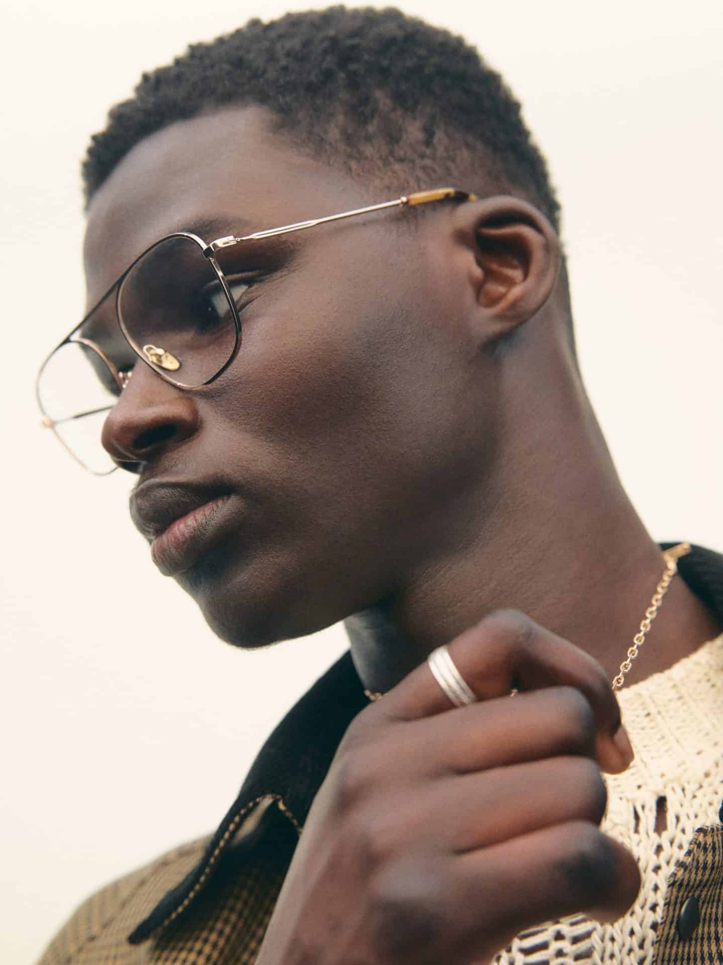 Elegant sunglasses from Victoria Leeds' Timeless Shapes Collection. Perfect for stylish, sophisticat.