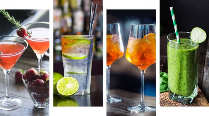 Refreshing non-alcoholic cocktails served at Victoria Leeds, perfect for enjoying the best non-alcoh.