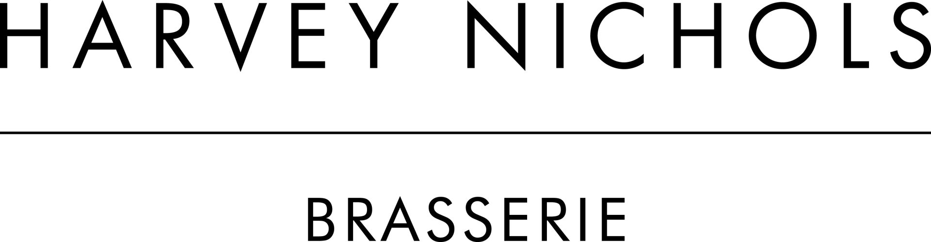 Harvey Nichols Fourth Floor Brasserie at Victoria Leeds, offering fine dining and modern cuisine.