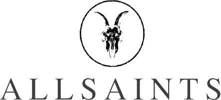 AllSaints Victoria Leeds fashion boutique with modern storefront design.