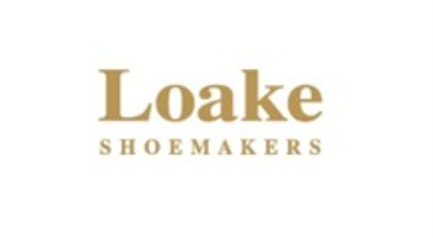 Classic Loake shoemakers logo at Victoria Leeds shopping centre.