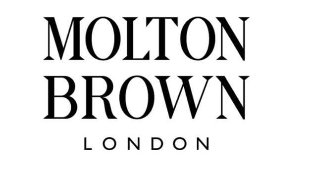 Molton Brown London logo for luxury bath and body products.