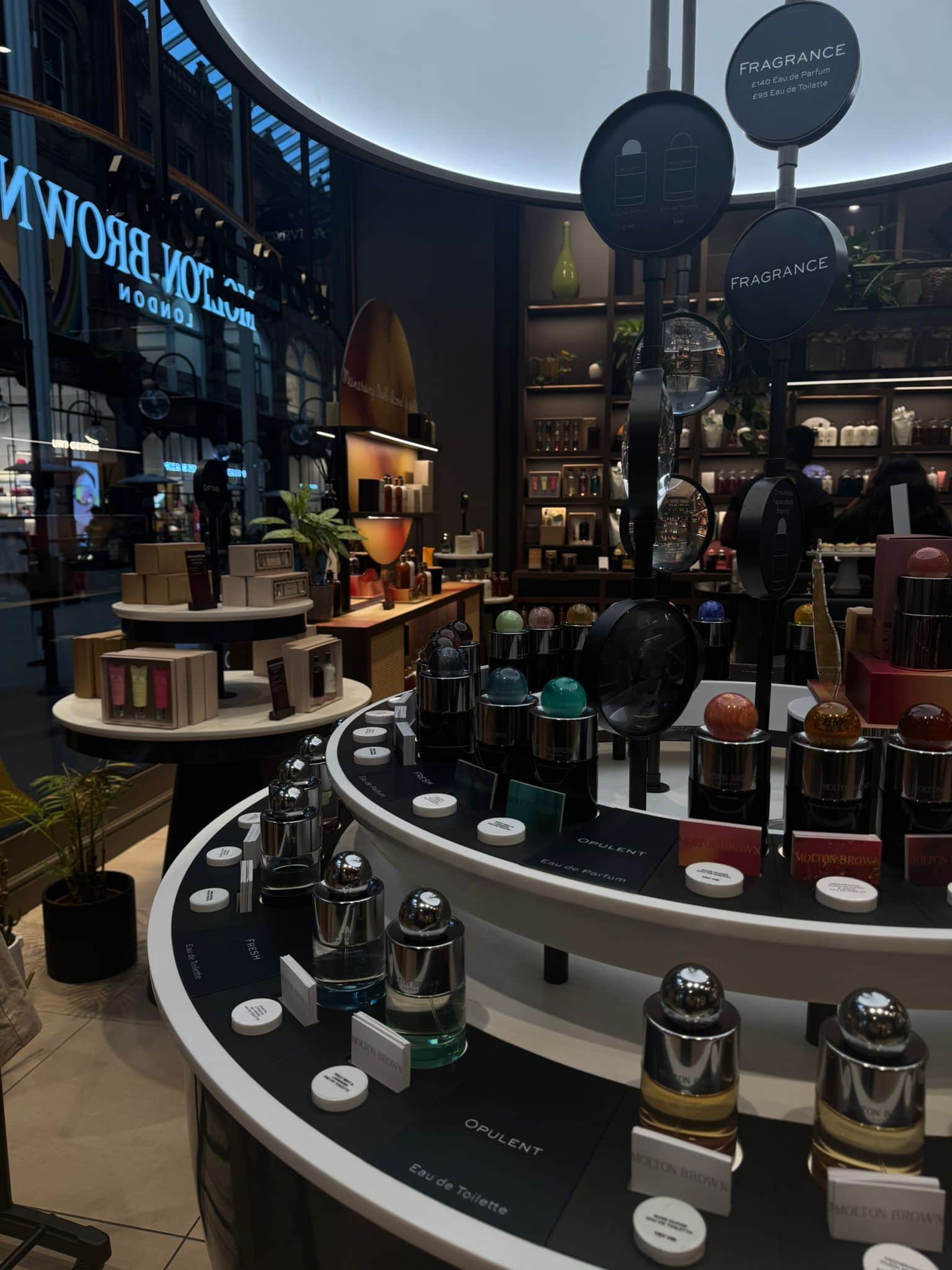 Luxury fragrance and skincare products at Victoria Leeds for your New Year glow.