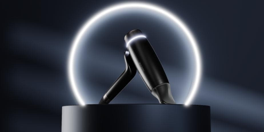 Ghd Speed hair straightener showcased at Victoria Leeds styling event.