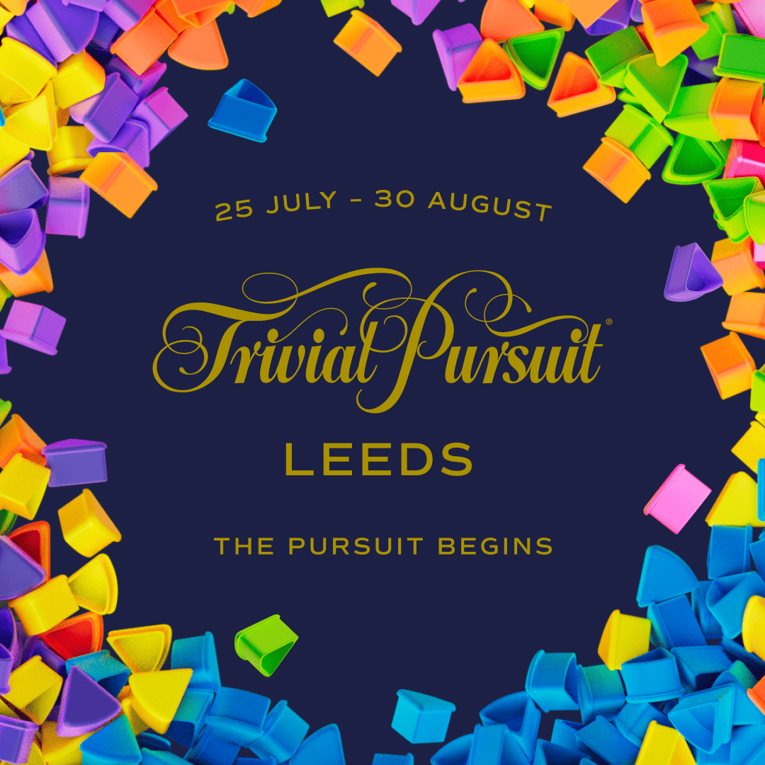 Trivial Pursuit game at Victoria Leeds shopping centre, Leeds, during the summer event.