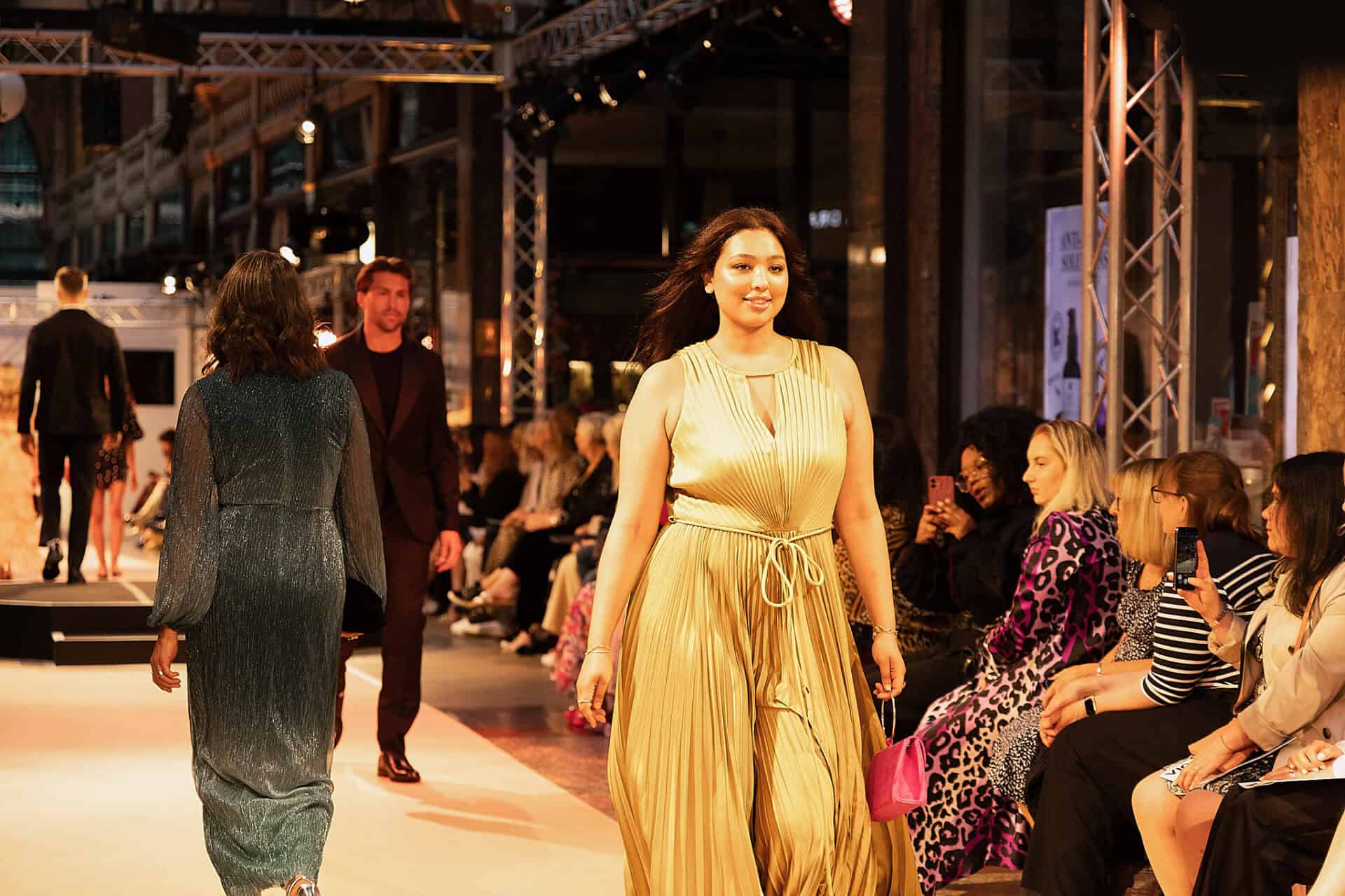 Victoria Leeds fashion show runway at Fashion Week 2026, showcasing the latest trends in luxury and.