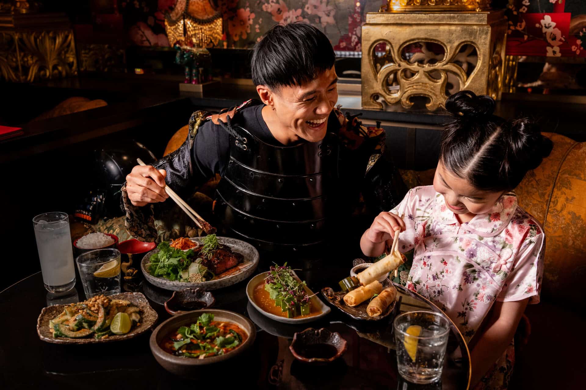 Elegant Asian dining at Victoria Leeds restaurant.