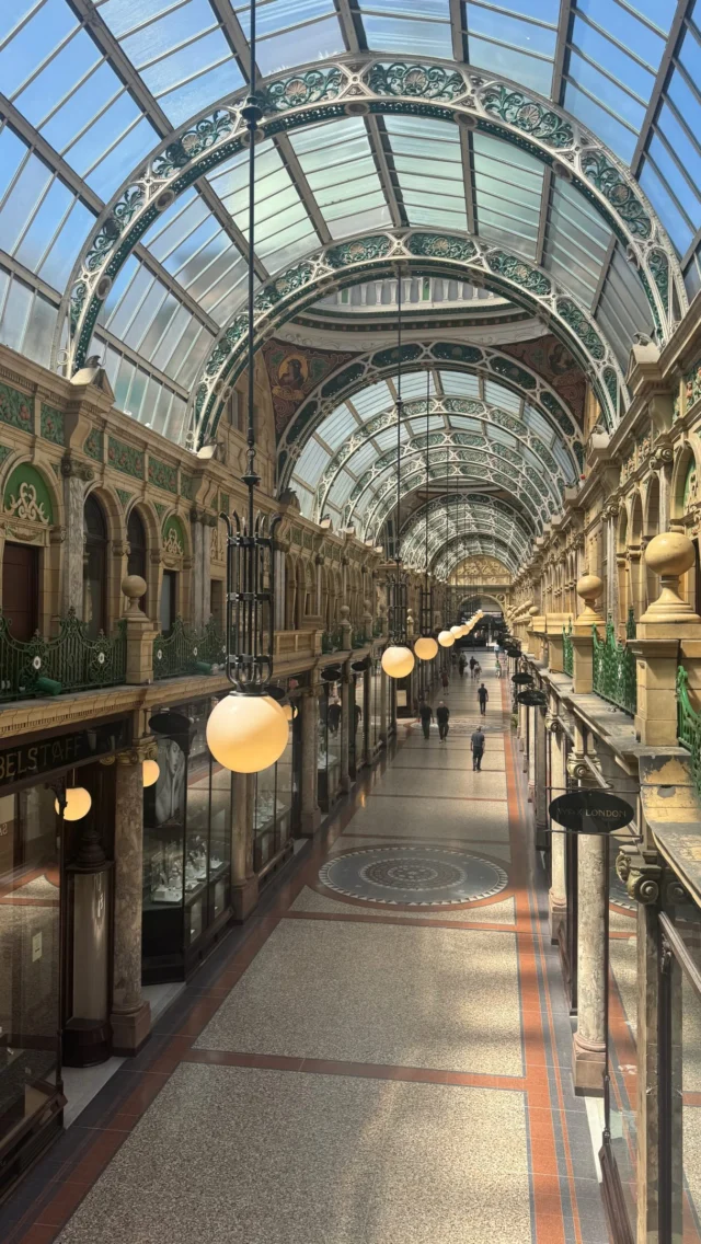It’s all about the finer details 🧱

Victoria Quarter is a beautiful Grade II listed building designed by Frank Matcham, built and covered in the early 1900’s and modelled on the Galleria in Milan. 

Featuring the Empire Palace Theatre, one of the largest stained glass pieces by Sir Brian Clarke, mosaics and marble, we truly are lucky to call Victoria Quarter home! 

So, next time you’re walking through the arcades, look up and take in the gorgeous architecture ✨