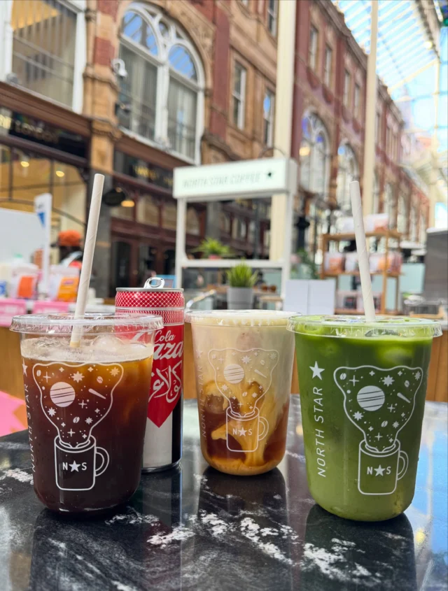 Have you tried the @northstarcoffeeshop specials at their Victoria Quarter kiosk? 🍵

For a limited time only, try the Iced Still Matcha Lemonade, Iced Vanilla Cola Espresso and Cold Brew & Pineapple Cold Foam.

Get them while you can, the new Autumn specials are on their way…
